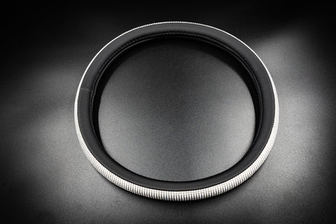 Silver Steering Wheel Cover