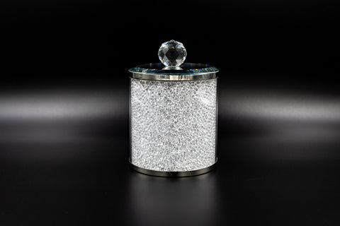 Small Glass Jar White