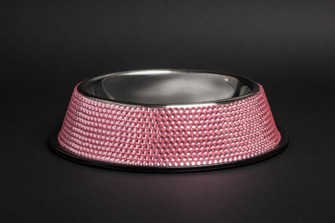 Pink Bling Pet Bowl