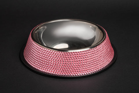 Pink Bling Pet Bowl